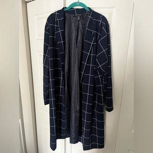 Ashley Stewart longline blazer